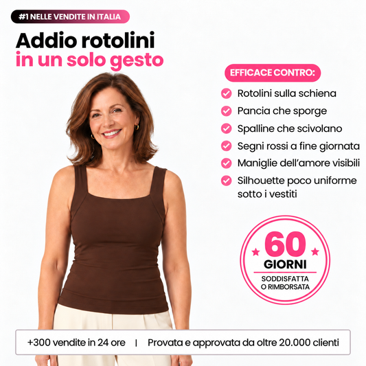 Canotta Elyna ITALIA — Ridisegna la tua silhouette senza sforzo