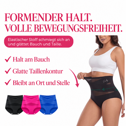 Loniara Sculpt Slip — Nahtlose Miederhose mit hohem Bund & Bauchkontrolle