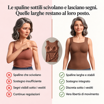 Canotta Elyna ITALIA — Ridisegna la tua silhouette senza sforzo