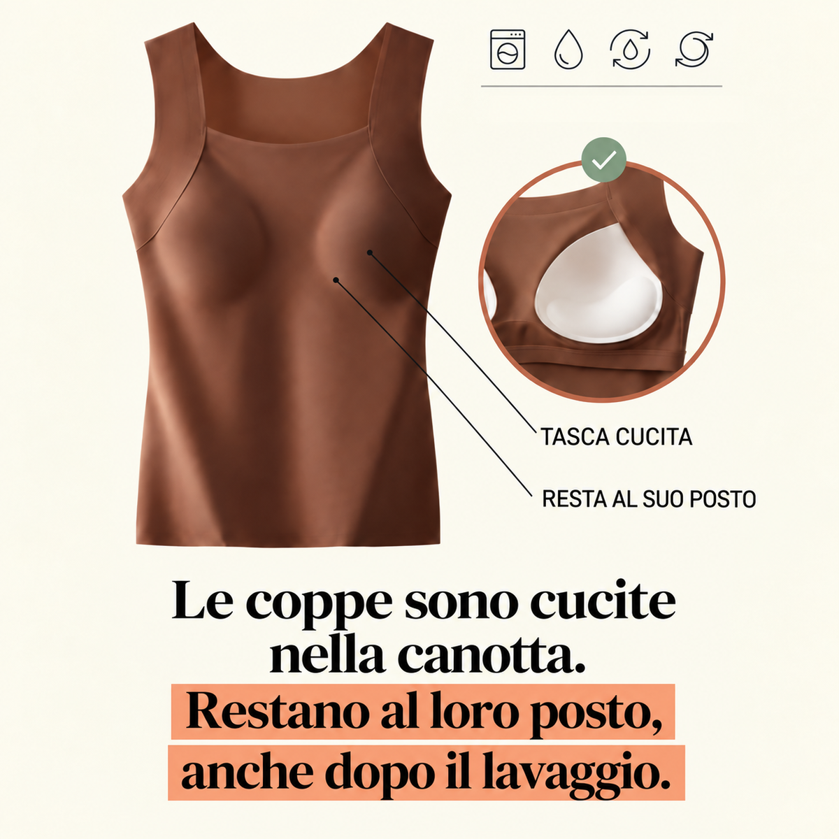Canotta Elyna ITALIA — Ridisegna la tua silhouette senza sforzo